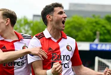 Santiago Giménez has scored 22 goals in his first season with Feyenoord