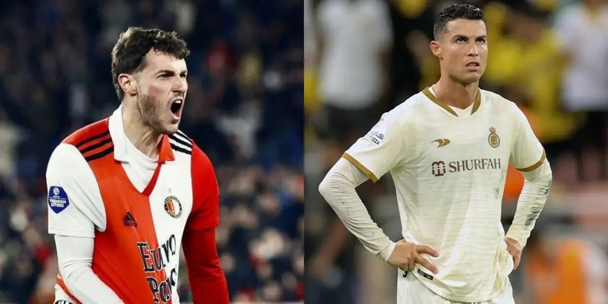 Santiago Giménez is with a great performance in his first season with Feyenoord