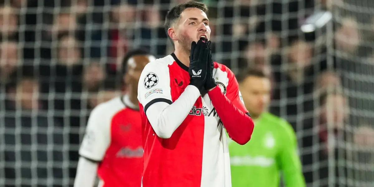 Santiago Giménez | Photo: @Feyenoord