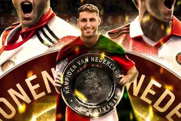 Santiago Giménez won his first championship with Feyenoord and reached 23 goals in the season