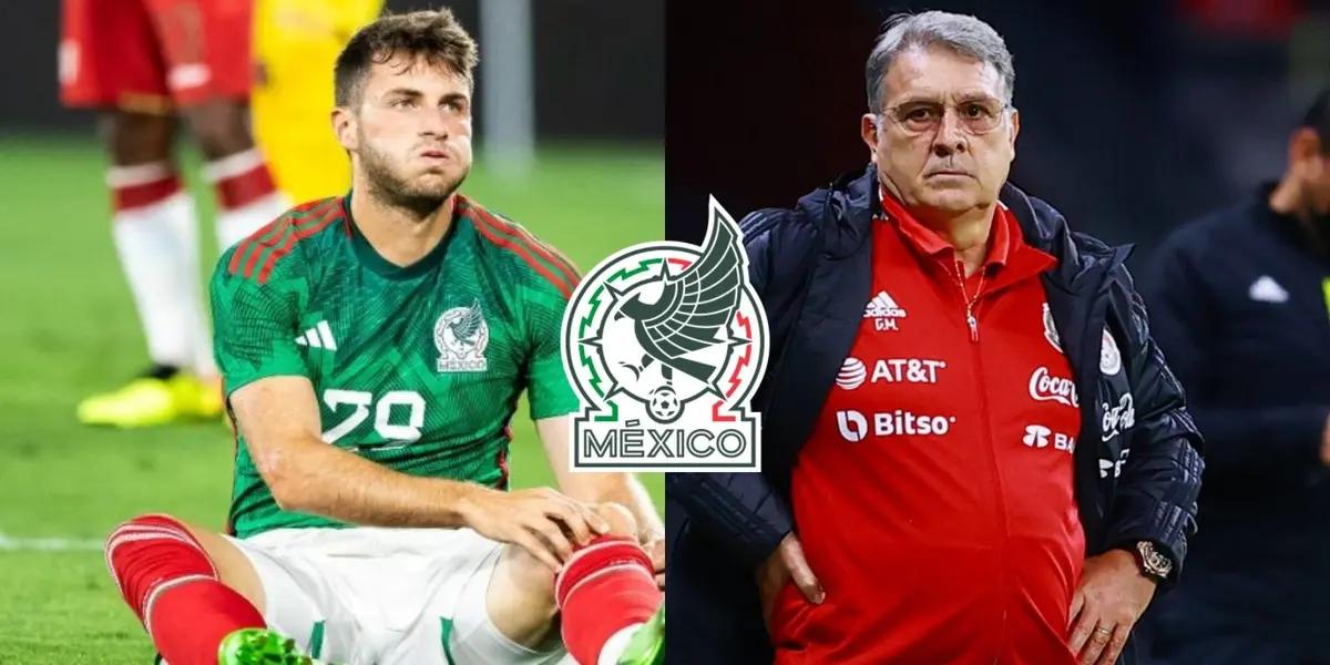 Santiago Gimenez would not be considered by Gerardo Martino in the Mexican national team, this is how the Chaquito reacts