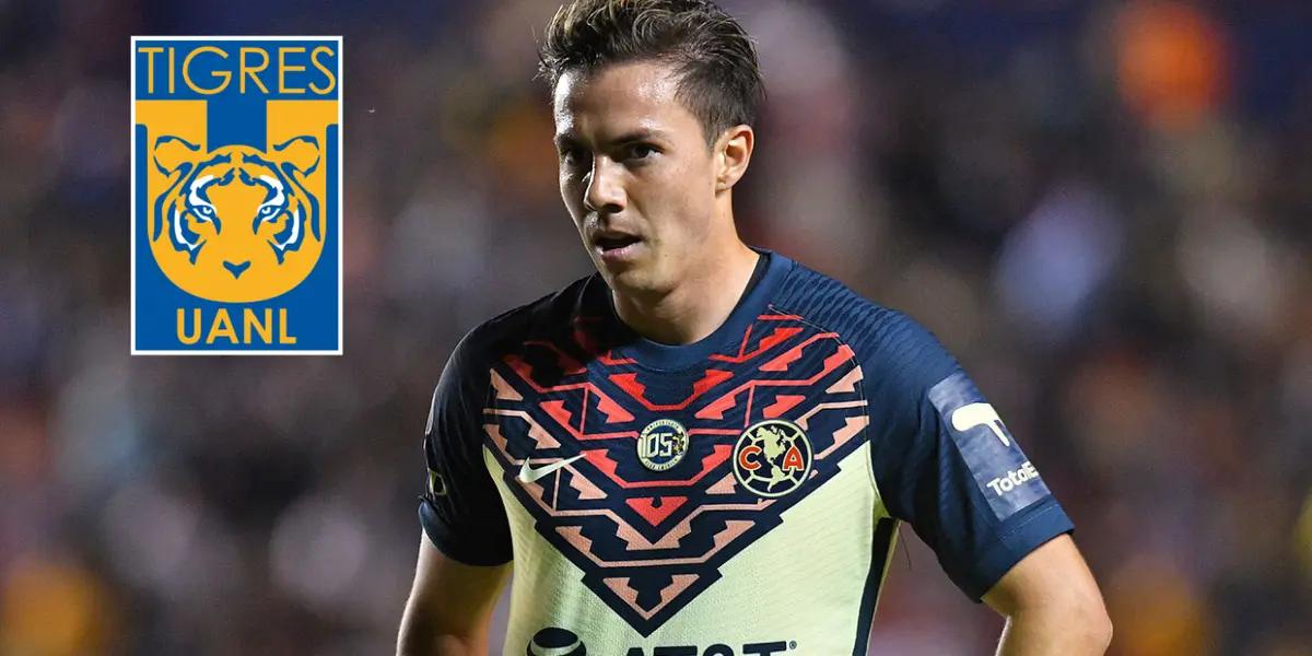 Sebastian Cordova's departure from America has become official and the Aguilas' fans are reproaching him for his departure.