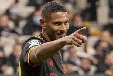 Sebastien Haller broke Erling Haaland record of eight goals in the first five games in the UEFA Champions League.