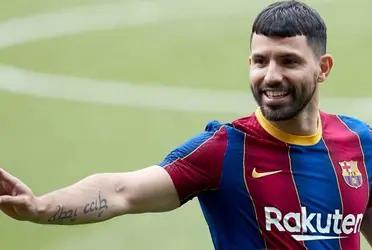 Sergio Agüero boasts his new acquisition, just a few days after joining the FC Barcelona preseason. The ‘Kun’ has a good time in his new stay in Catalonia.