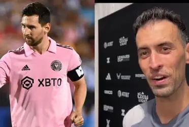 Sergio Busquets explained to El Futbolero why his connection with Messi as remained.