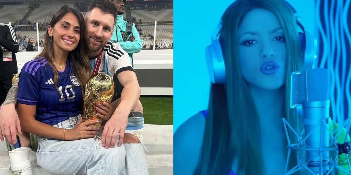 Shakira surprised the world with new song with special dedication, Messi's wife reacted like this