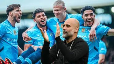 Squad Manchester City. Photo Blanquivioletas