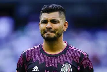 “Tecatito” couldn’t score the first goal of the game for El Tri.