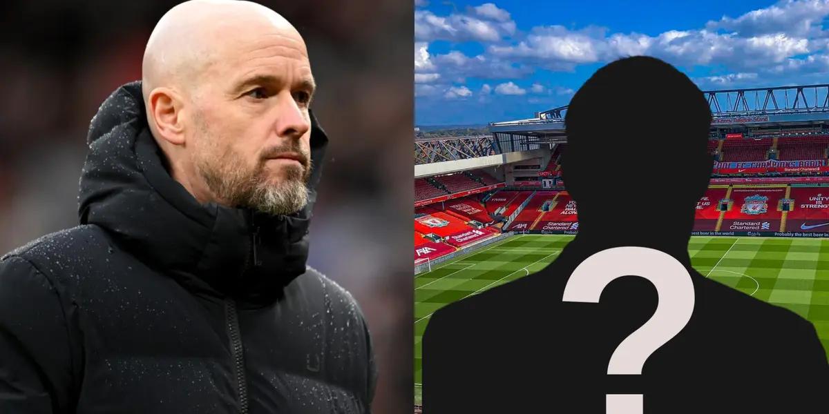 Ten Hag mentioned a Liverpool legend who criticized the performances of Manchester United.