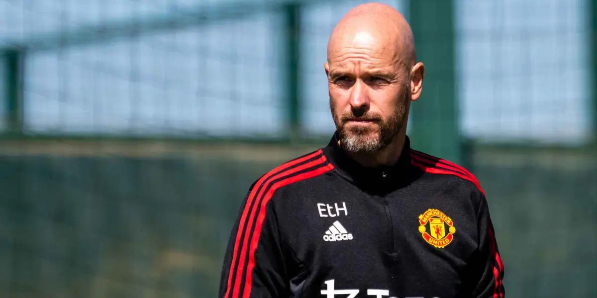 Ten Hag. Photo: Manchester United networks.