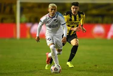 The 22-year-old Uruguayan plays as a right winger.