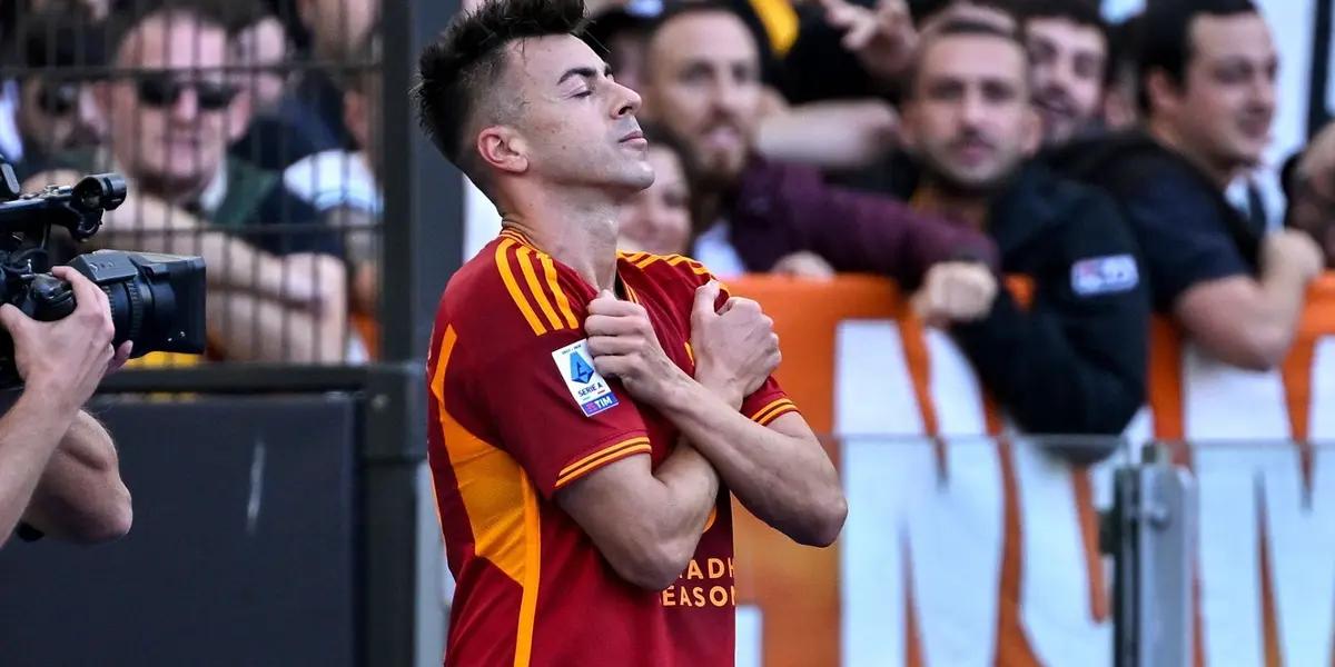 The 32-year-old striker scored just his third goal of the season for Roma. Taking advantage of a great assist from Paulo Dybala