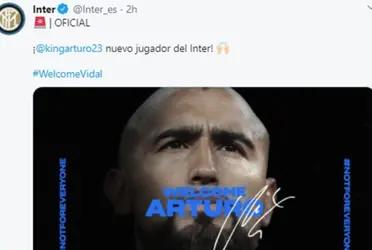 The 33-year-old Chilean midfielder left FC Barcelona after three seasons and will arrive in Italy to join Inter Milan. It will be his second experience in Serie A.