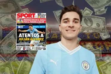 The 36-year-old star did not return but another Argentine player would sign for the Blaugrana.