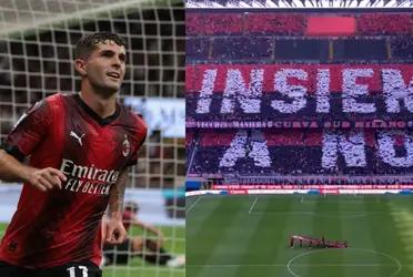 The American soccer player already falls in love with fans in Milan and they create a new chant for him