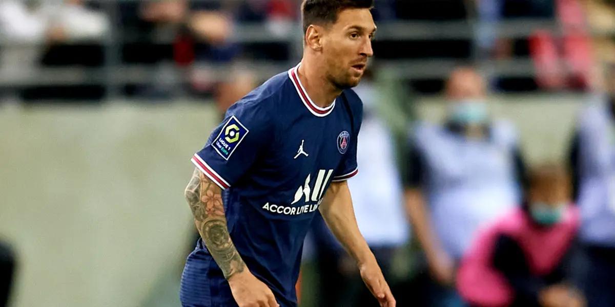 The Argentine entered for Neymar at 20 in the second half and appeared with the PSG jersey in the 2-0 victory against Reims.