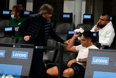 The Argentine forward and the coach of the Milanese club "solved" a problem between them