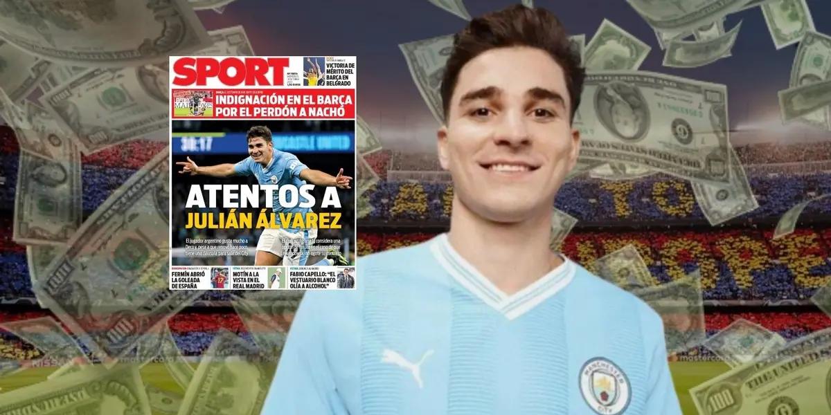 The Argentine forward is within the interest of the culés to relieve Lewandowski