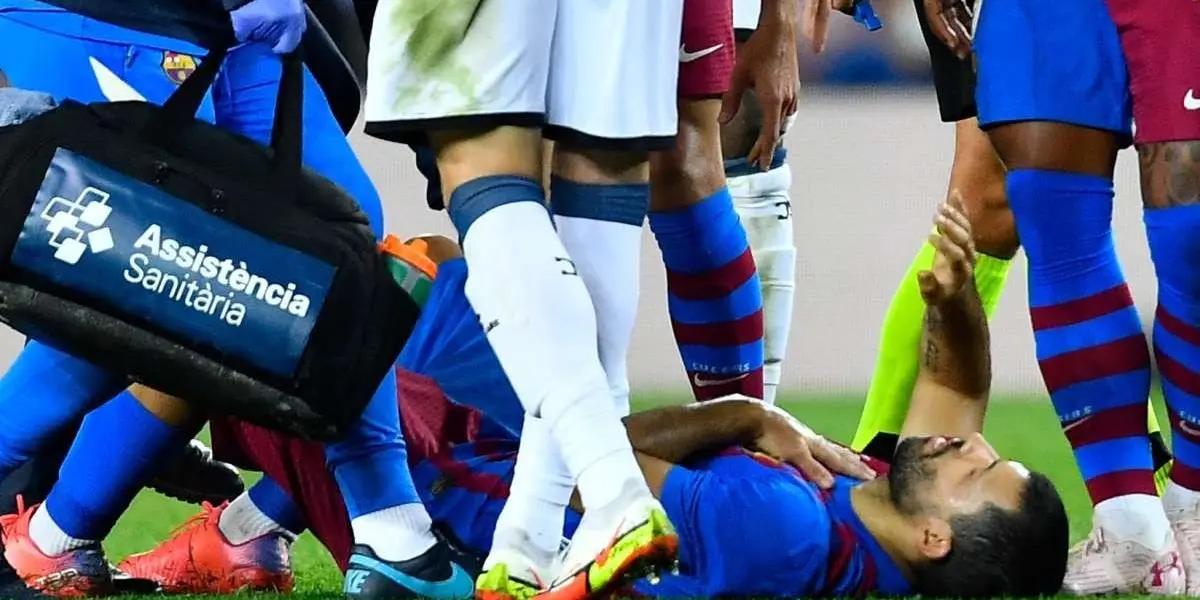 The Argentine started against Alavés but left 38 minutes into the first half after colliding with a rival defender and feeling pain in his chest.