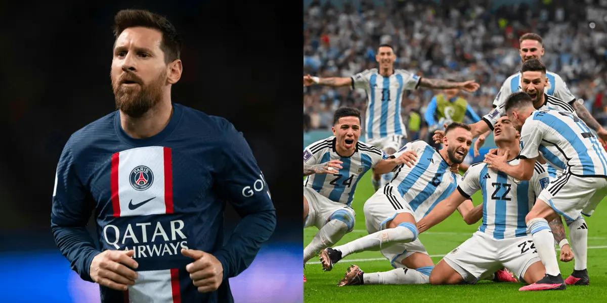 The arrival of a selected player sounded loud, however, Xavi Hernández would lower his thumb.