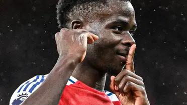 The Arsenal striker scored a great goal and is already ahead of Haaland in the statistics