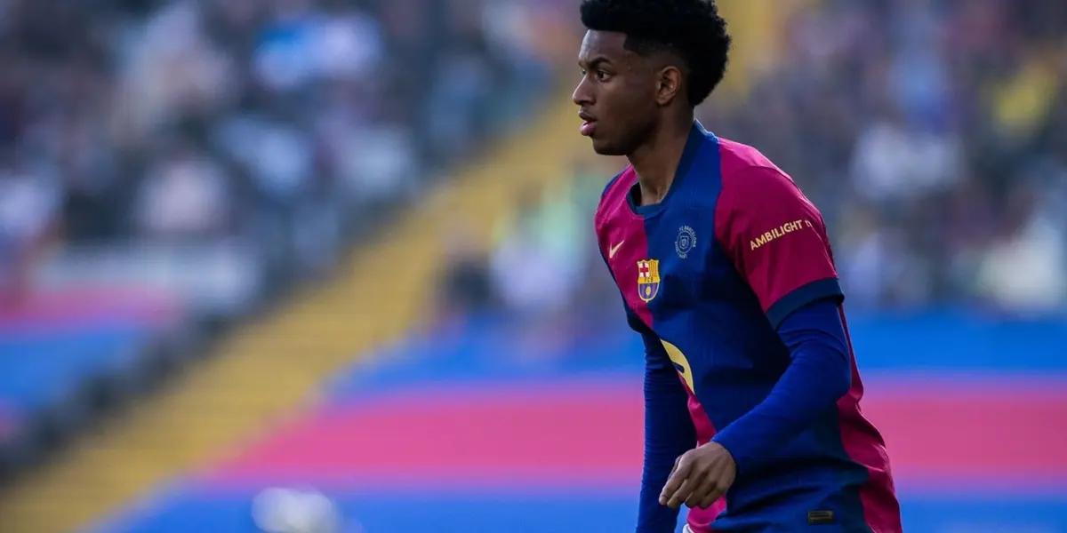The Barcelona defender had to leave the match against Las Palmas due to an injury problem.