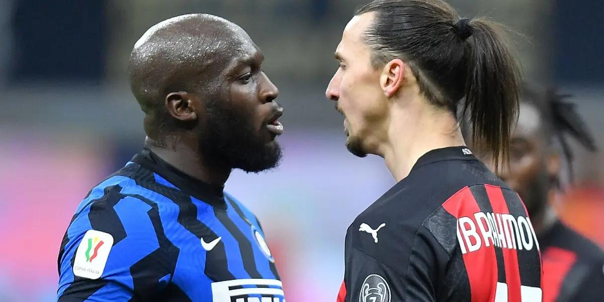 The Belgian and the Swede had staged a fight in the Milan classic for the Italian Cup in January