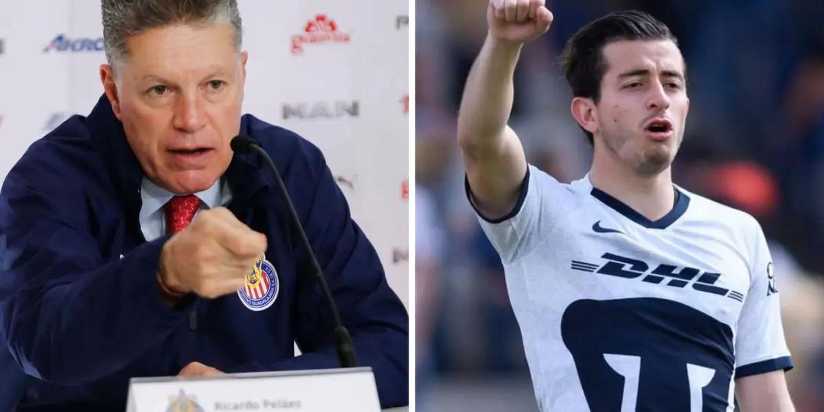 The board of directors of Chivas de Guadalajara, in addition to the coach, is working on the acquisition of winger Alan Mozo and has already sent the first proposal to Pumas UNAM, an offer that included a player to seduce the Auriazules.