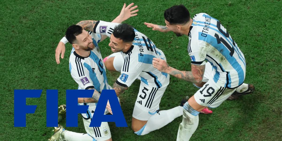 The body had controversial decisions against the National Team and the fans in Lusail did not forget it when they saw Gianni Infantino