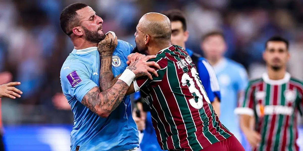 The Brazilian defender is well known for being a very confrontational player.