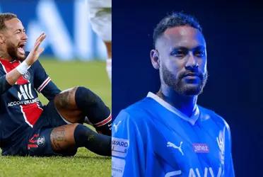 The Brazilian from Al Hilal is injured, as confirmed by his coach