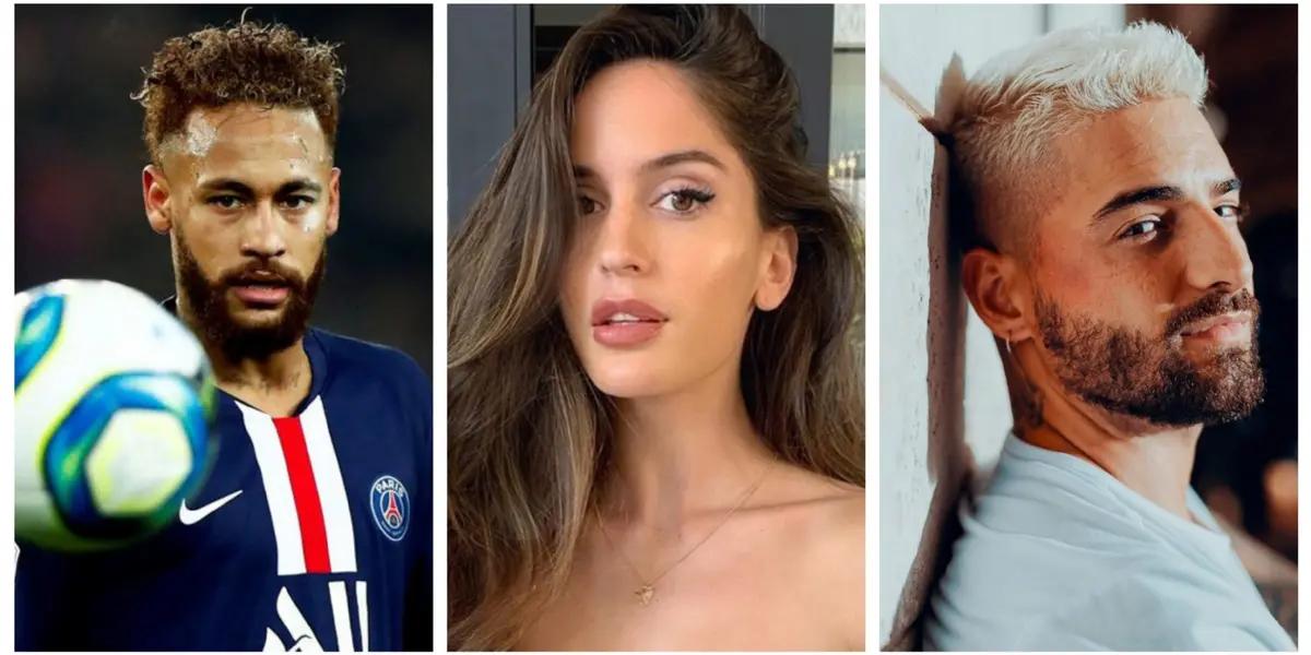 The Brazilian soccer player and the Cuban-Croatian model made the Colombian singer feel deeply upset for a long time.