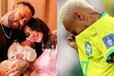 The Brazilian star received the birth of her daughter amid various conflicts and rumors.