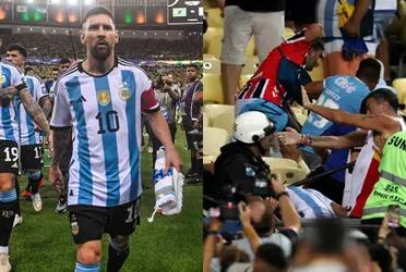 The captain of the Argentine National Team made the decision to remove the Albiceleste from the field of play