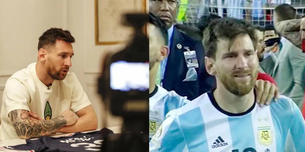 The captain of the Argentine team spoke with the press prior to the debut against Saudi Arabia