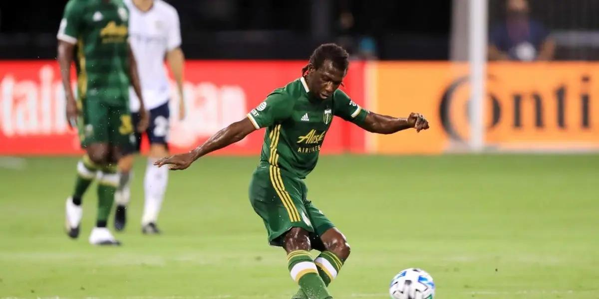 The Colombian arrived in Portland as a designated player before the start of the season from Atletico Mineiro of Brazil.