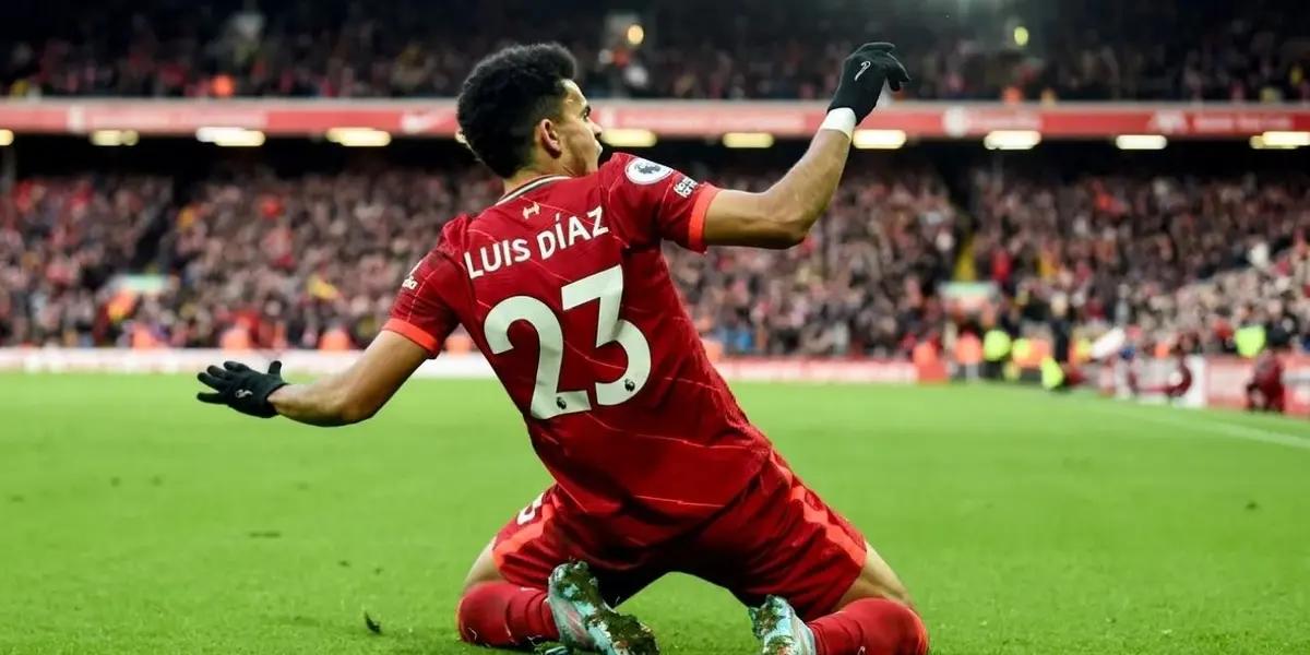 The Colombian has understood Jürgen Klopp's scheme to perfection.
