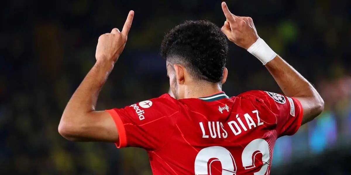 The Colombian player played all 90 minutes in the Reds' victory over Crystal Palace in the Premier League.