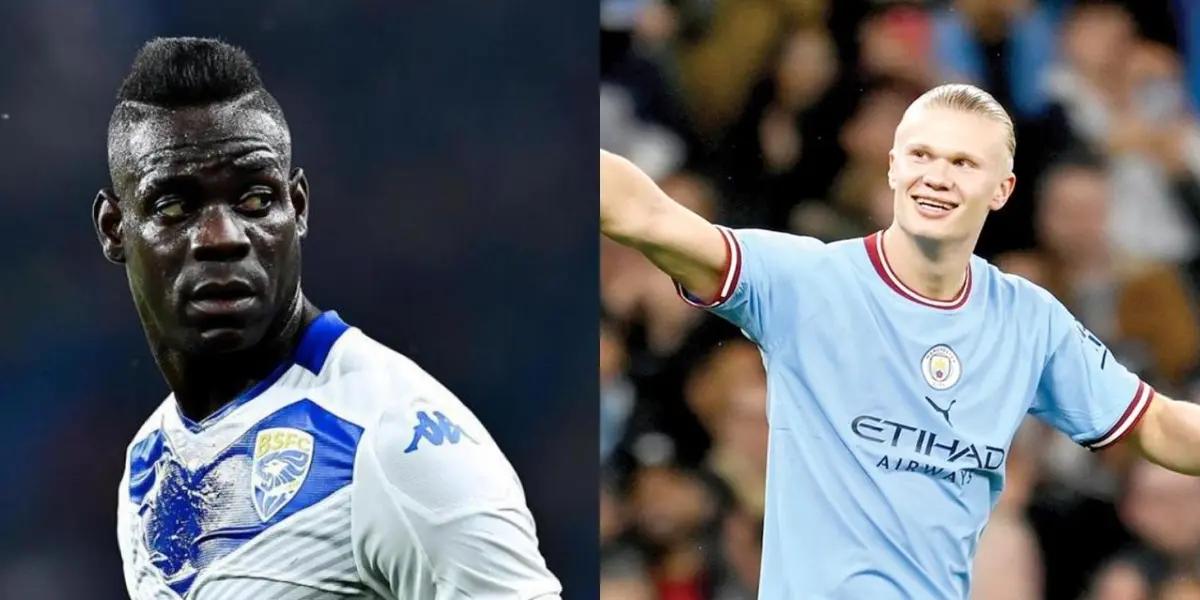 The controversial Italian forward chose the best player in the world and it is not Haaland