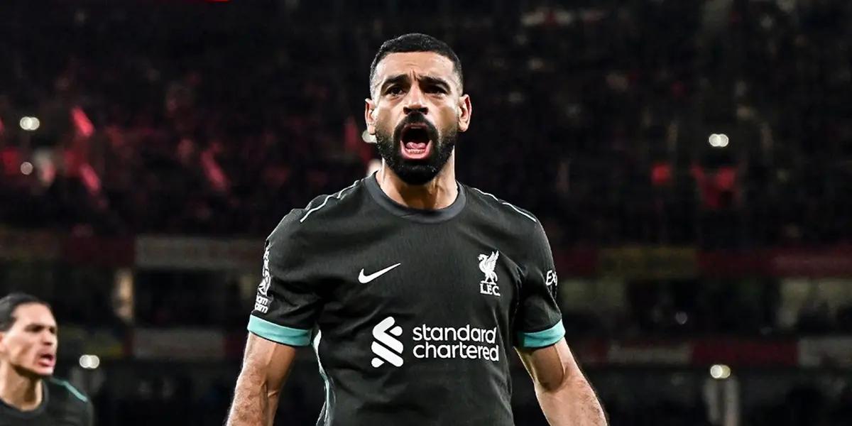 The Egyptian scored the 1-0 goal for the Reds in Spain to set another all-time record.