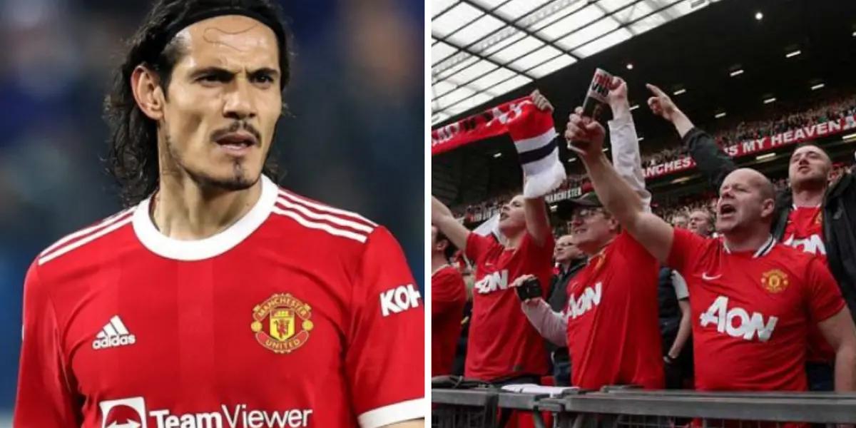 The fans and the Uruguayan striker had a disagreement that went viral.