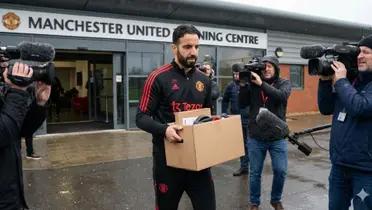 The financial problem that Manchester United must pay to Ruben Amorim's sacked - Image created by AI