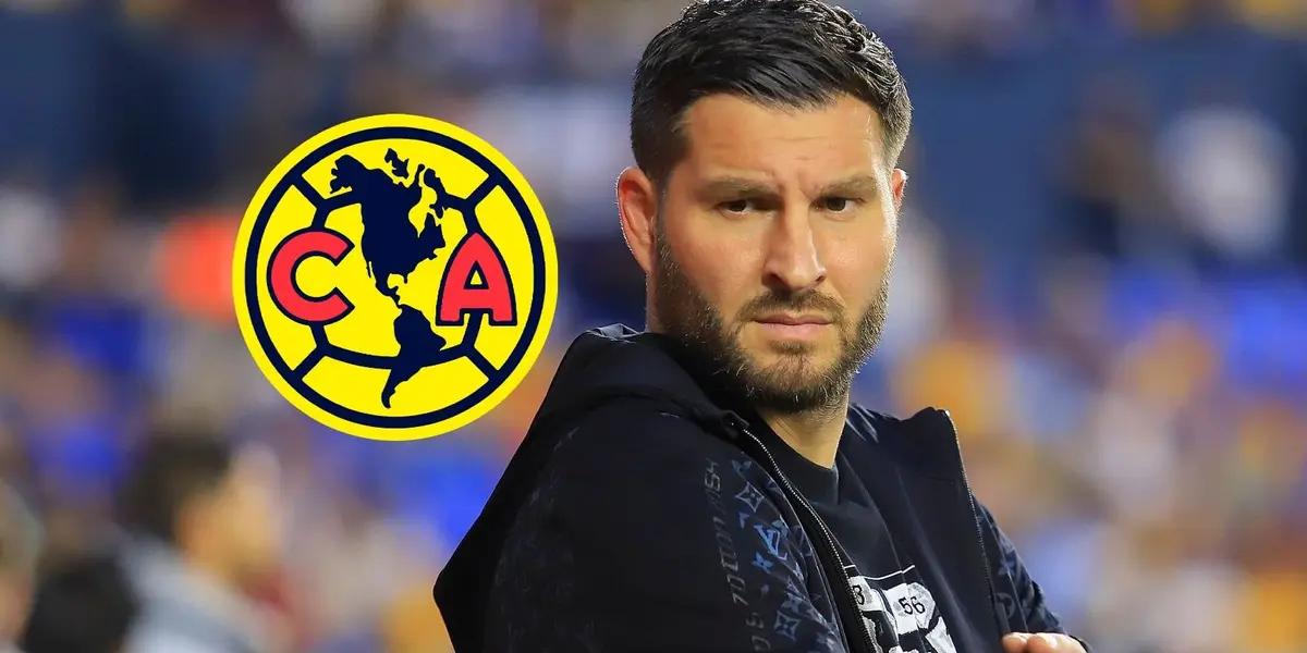 The first step for America to sign French striker André-Pierre Gignac
