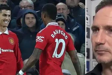 The former player spoke in favor of the Portuguese striker