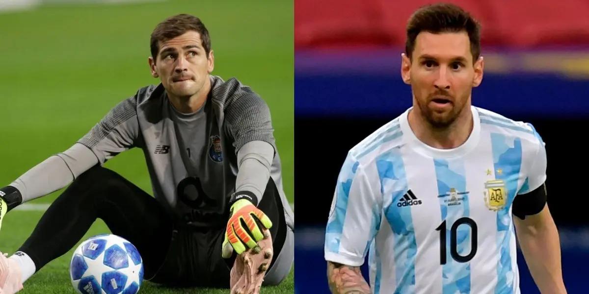 The former Real Madrid goalkeeper chose his favorite player