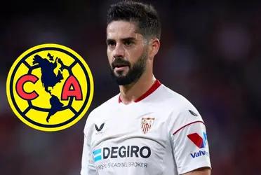 The former Real Madrid player, Isco Alarcón, could reach América thanks to a million-dollar offer