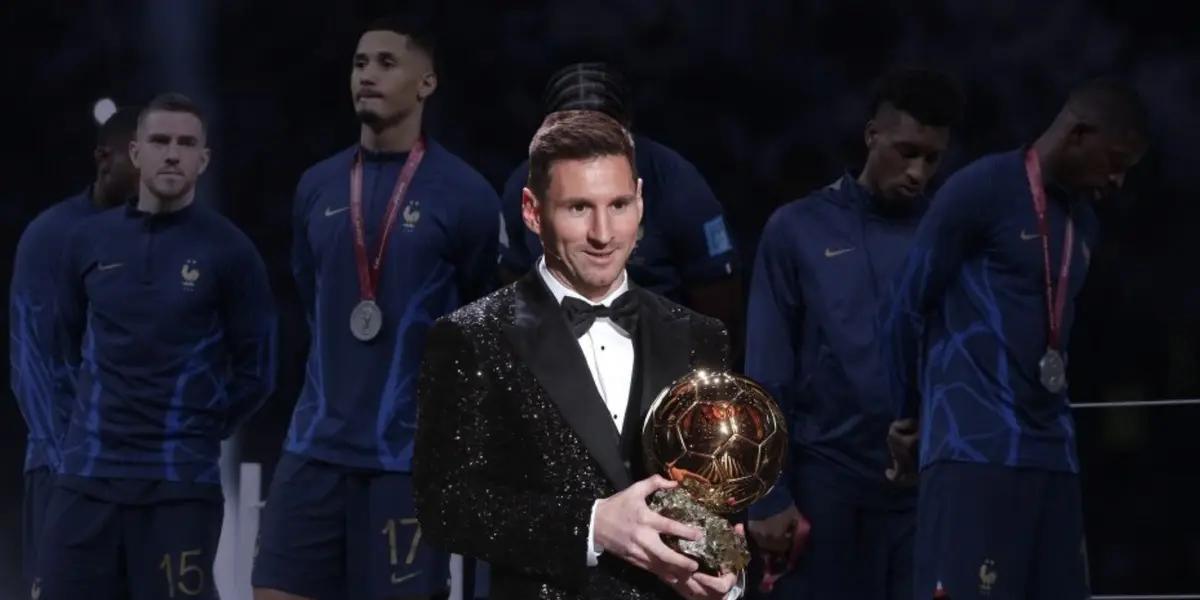 The french player wanted to lower Messi's price for the Ballon d'Or.