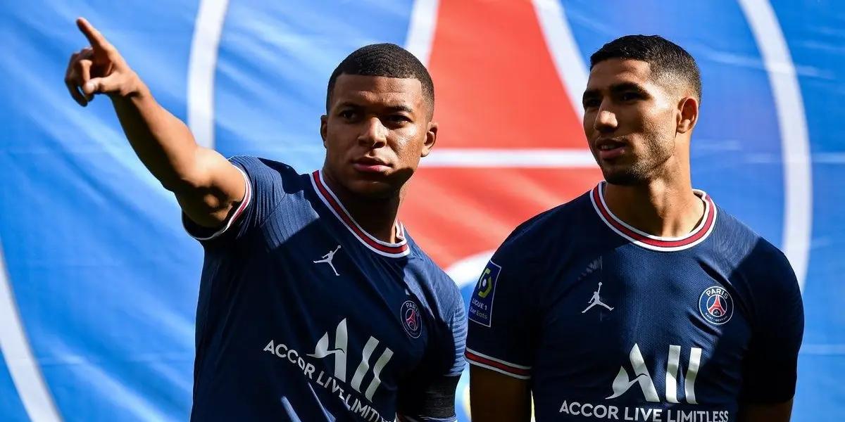 The French star seems to have put his grudges with the Brazilian behind him and posted a photo in which he revealed the nickname Hakimi chose for him.