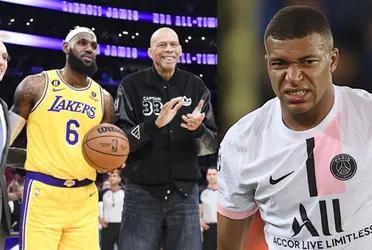 The Frenchman was active on social networks after what was done by the NBA star