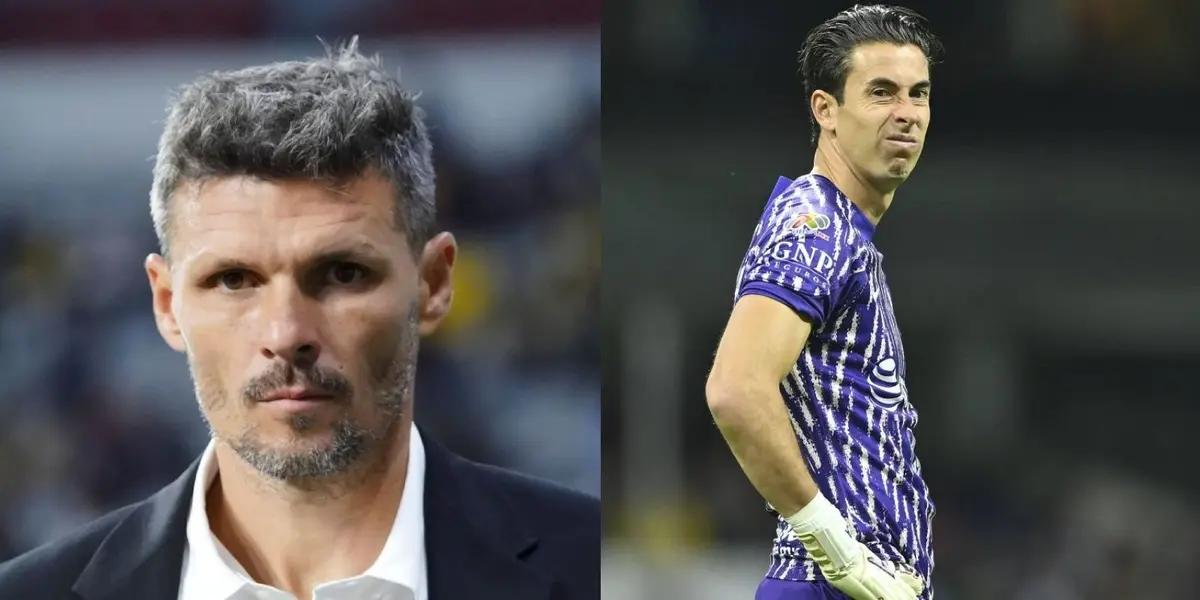 The goalkeeper keeps making mistakes with Club América